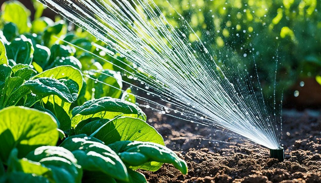 water saving irrigation