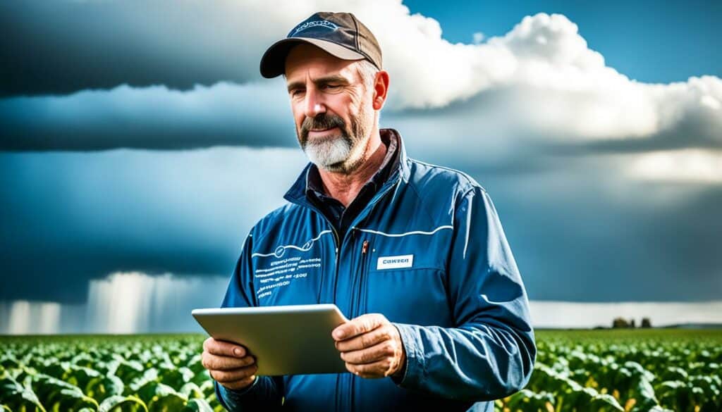 weather data in farming