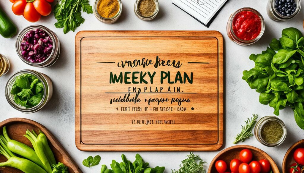 weekly meal plan