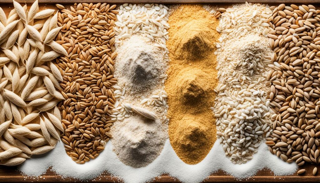 whole grain flour