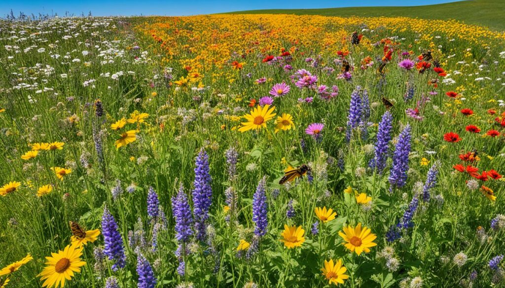 wildflower planting