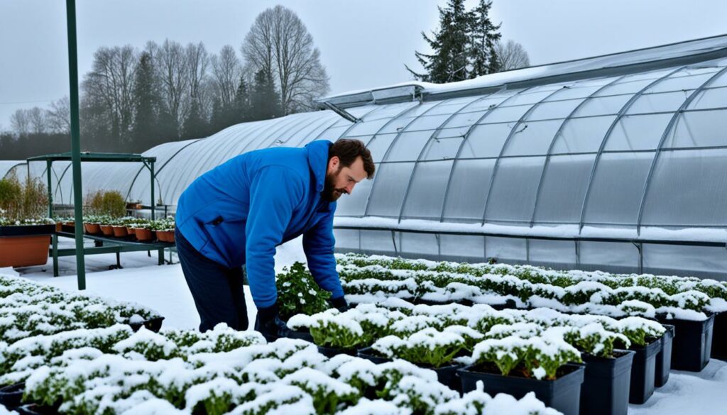 winter greenhouse management